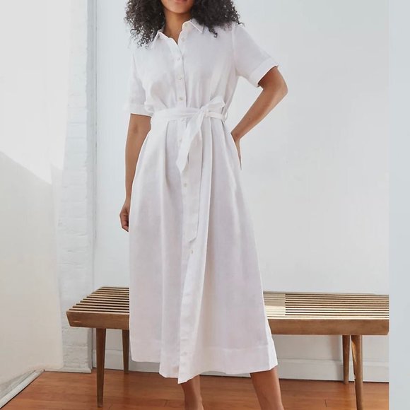 Aritzia Dresses & Skirts - Aritzia Wilfred Eleta Linen Dress